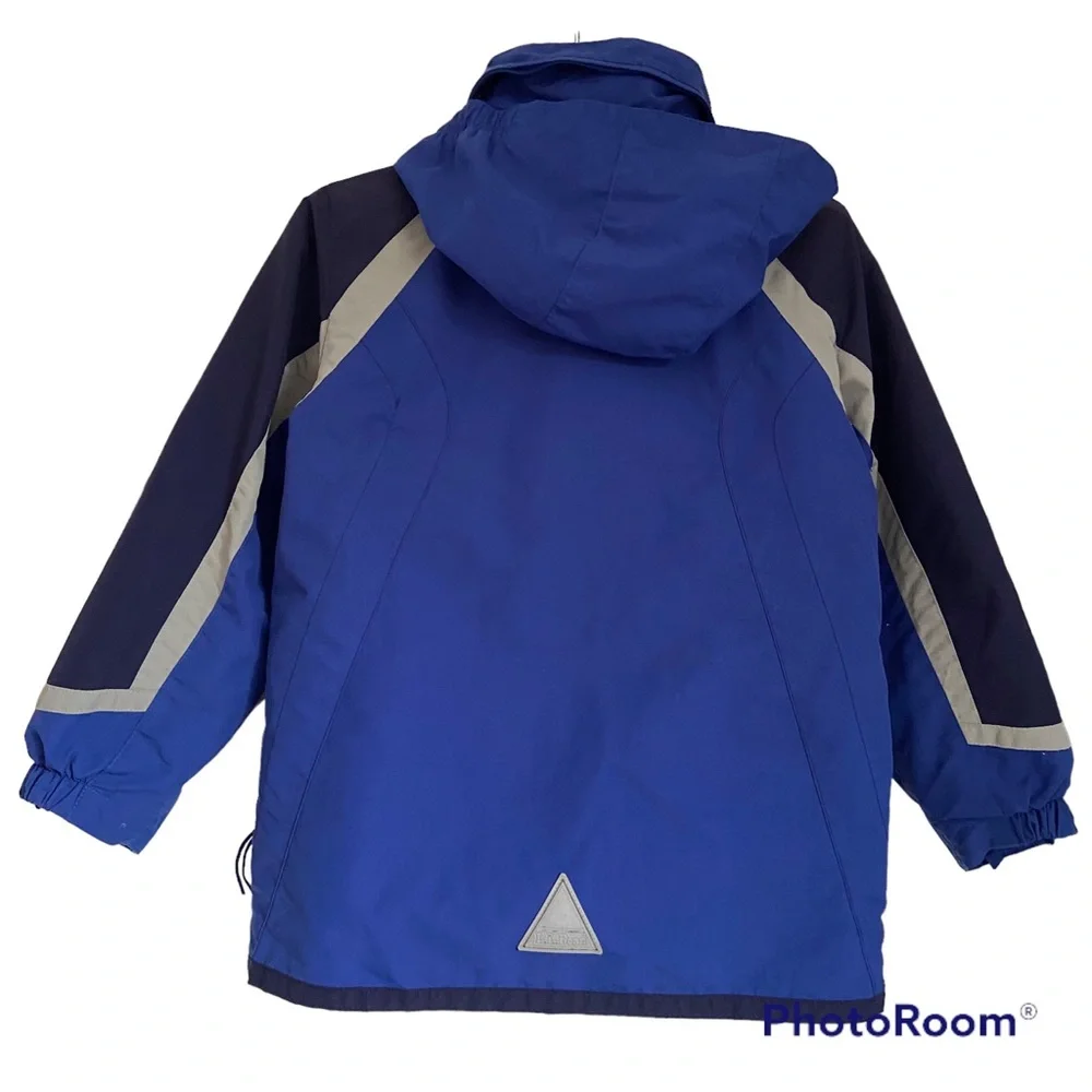 LL Bean Kids Size M (5/6) Blue Windbreaker Coat